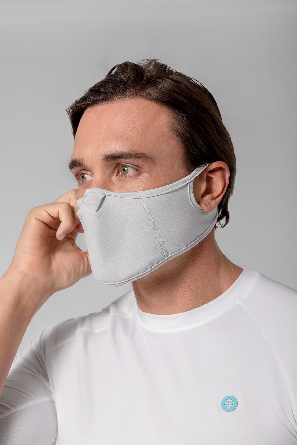 Coolibar Blackburn UV Mask | Sleek Grey