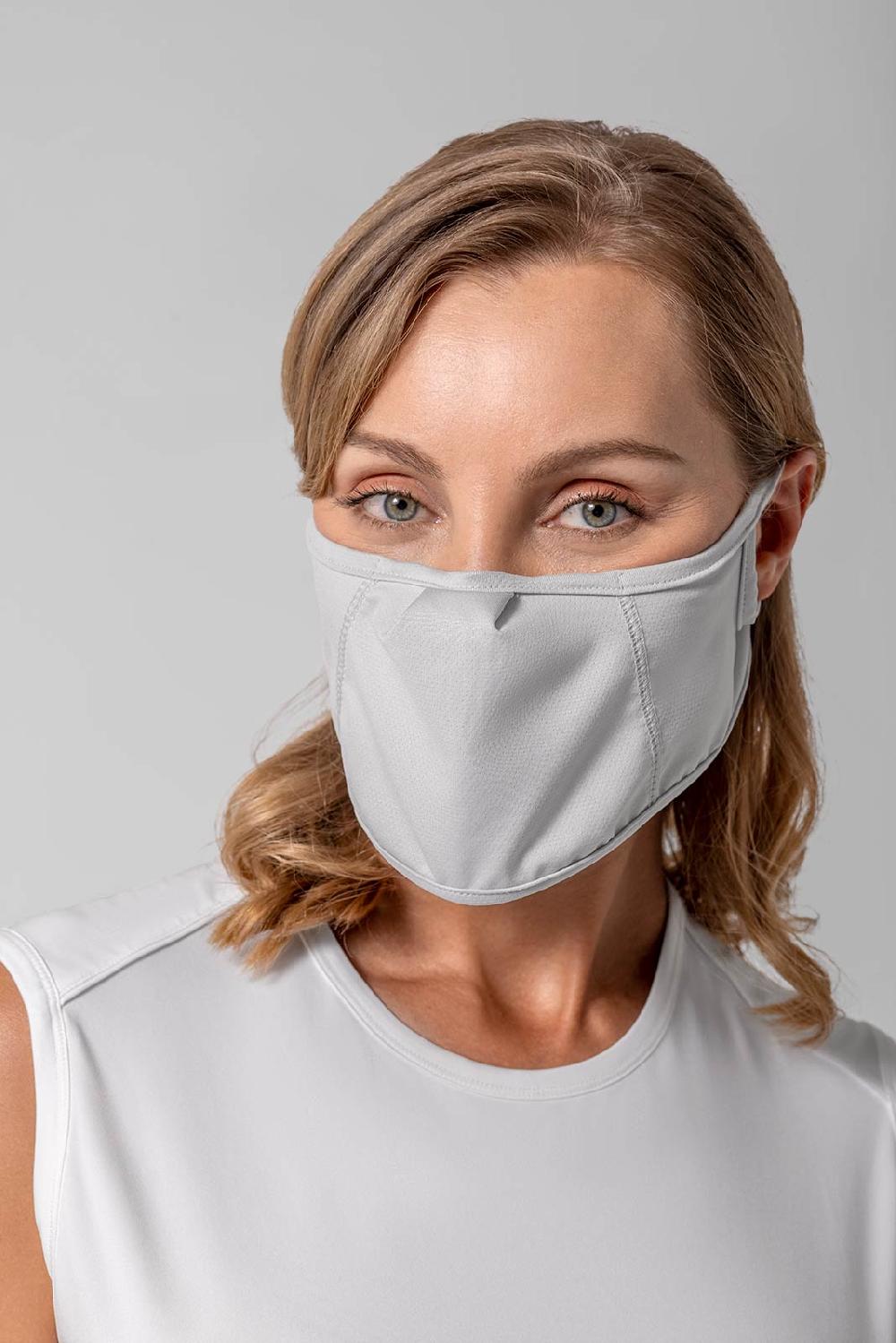 Coolibar Blackburn UV Mask | Sleek Grey