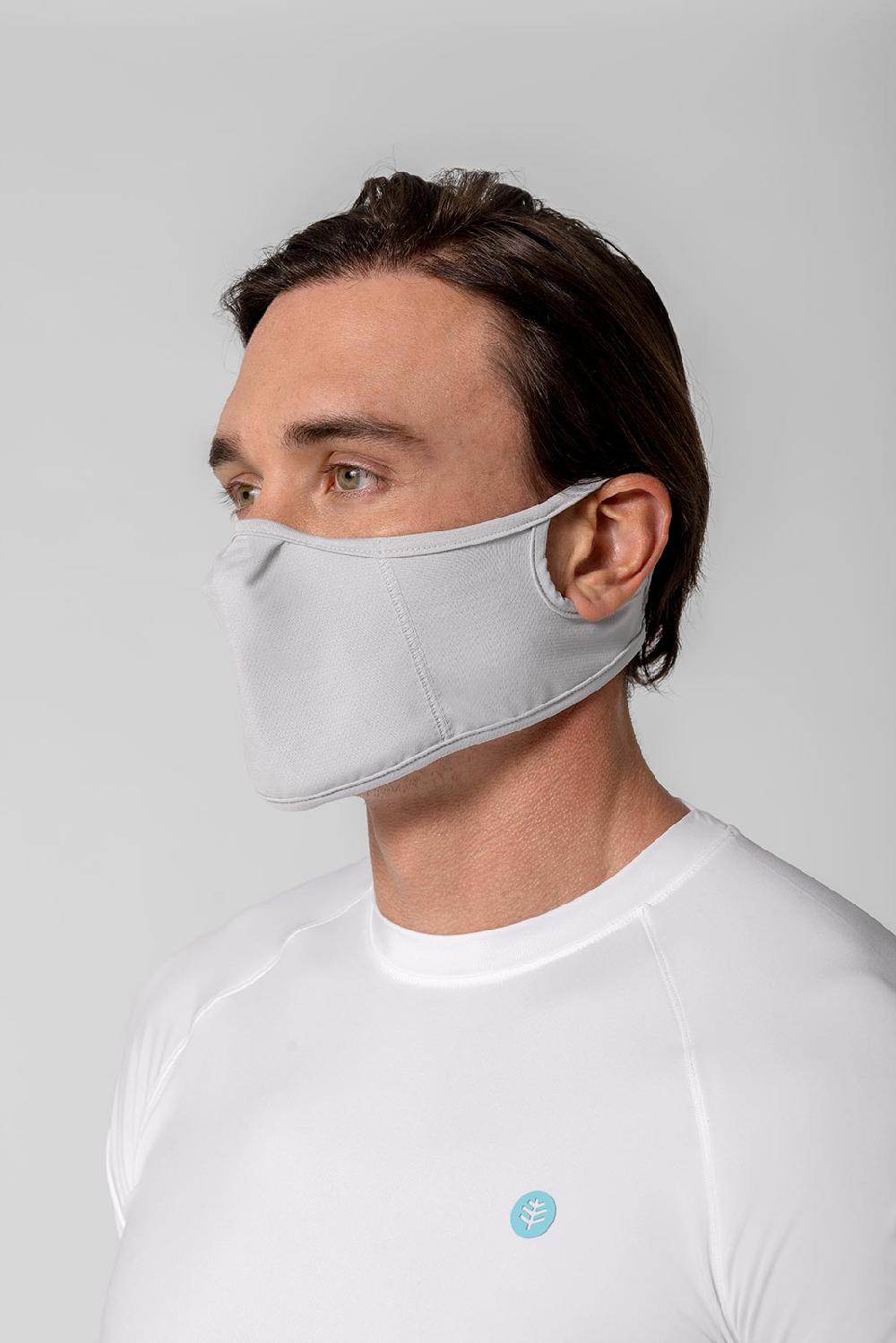 coolibar Blackburn UV Mask | Sleek Grey