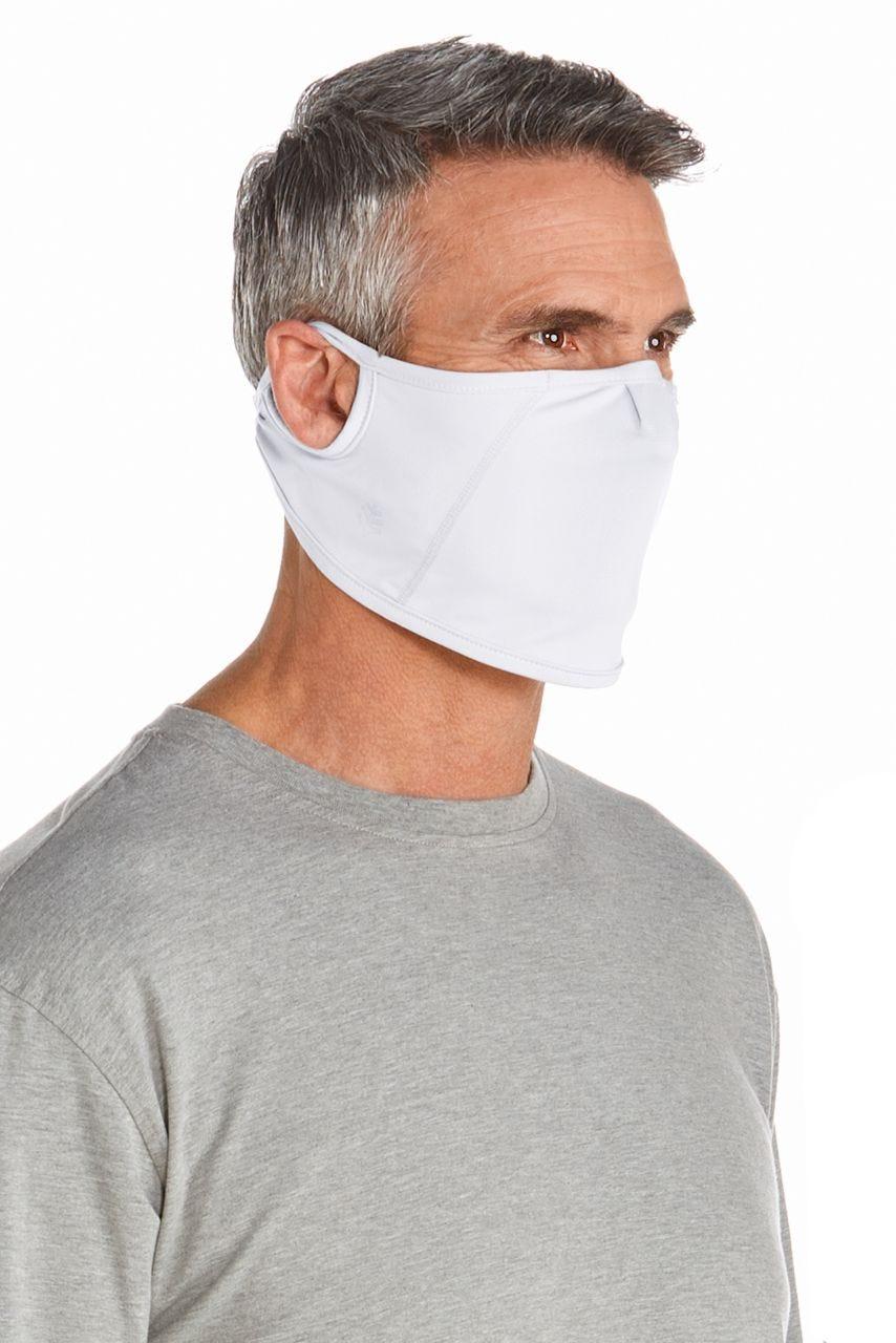 Coolibar Blackburn UV Mask | White