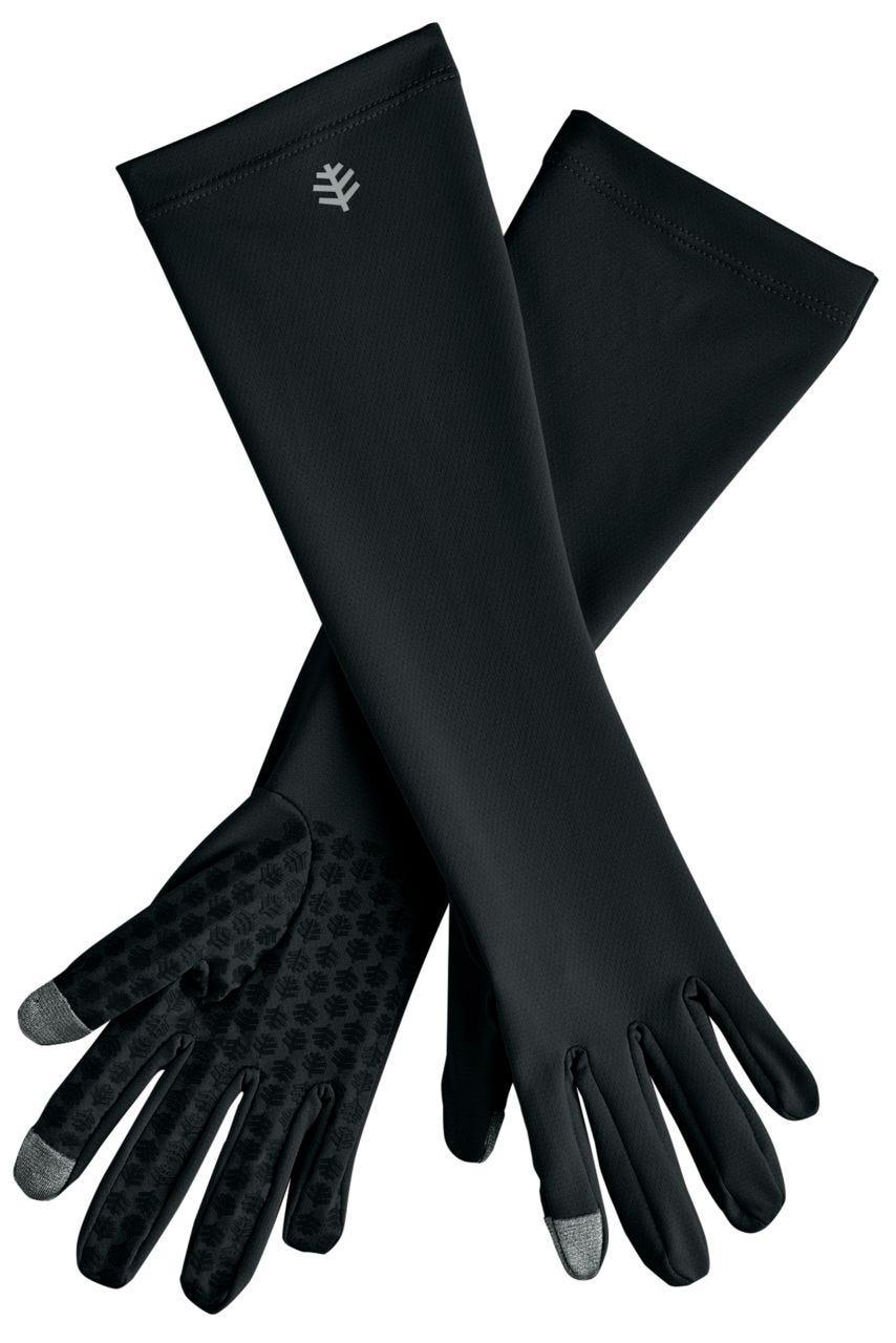 coolibar Bona UV Mid Length Gloves | Black