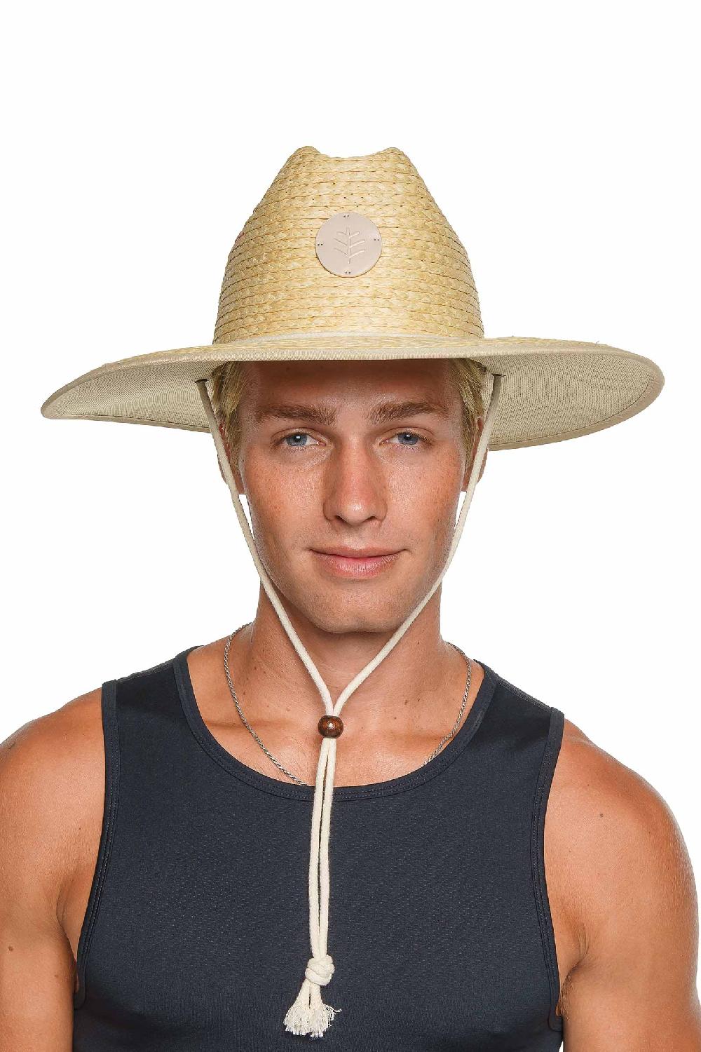 Coolibar Bondi - Lifeguard Straw Hat | Natural