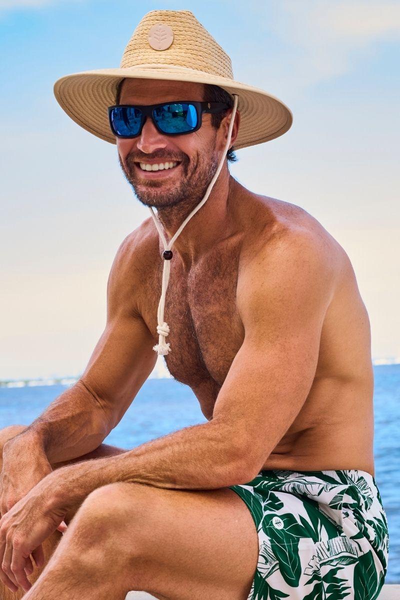 coolibar Bondi - Lifeguard Straw Hat | Natural