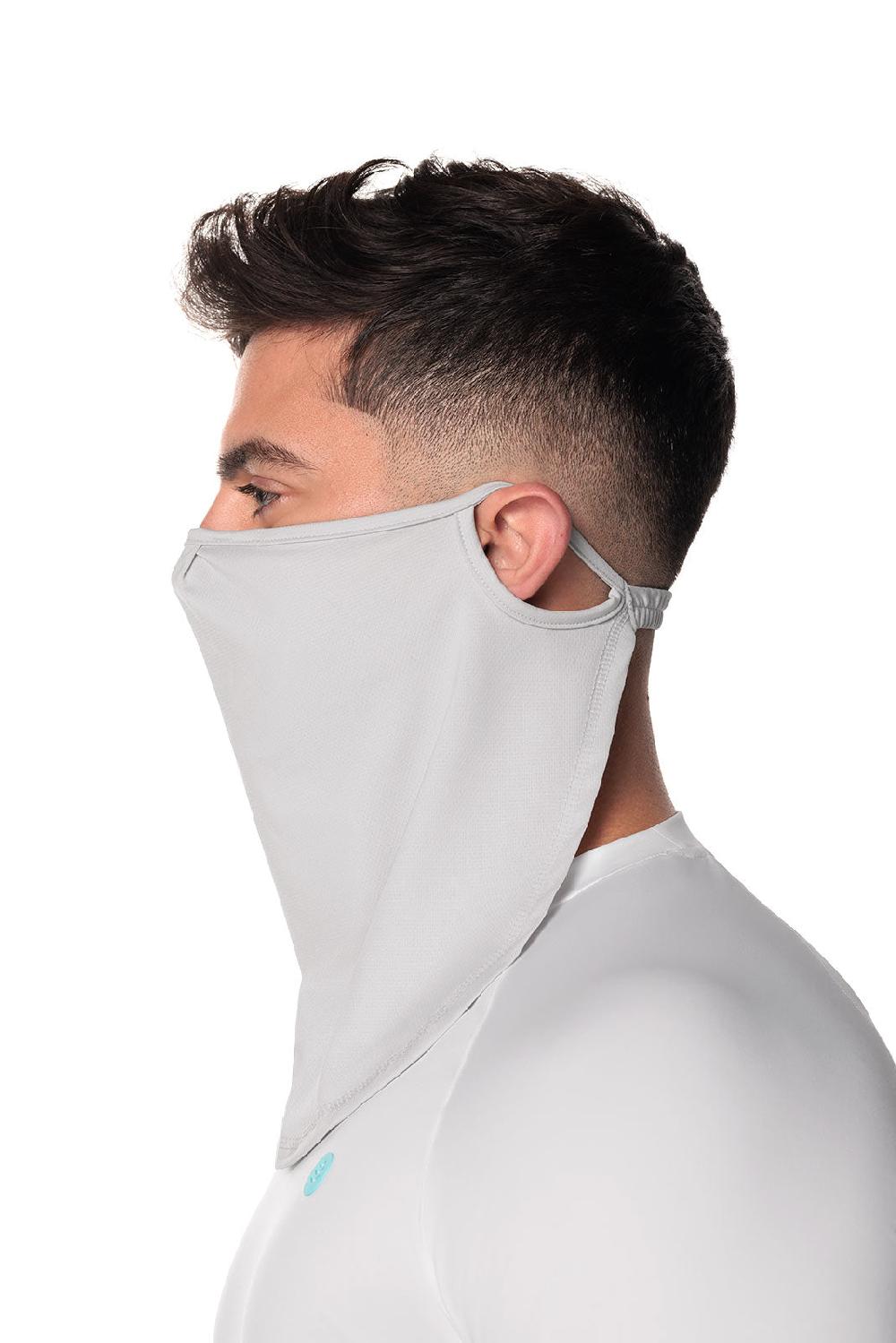 Coolibar Crestone UV Face Mask | Sleek Grey