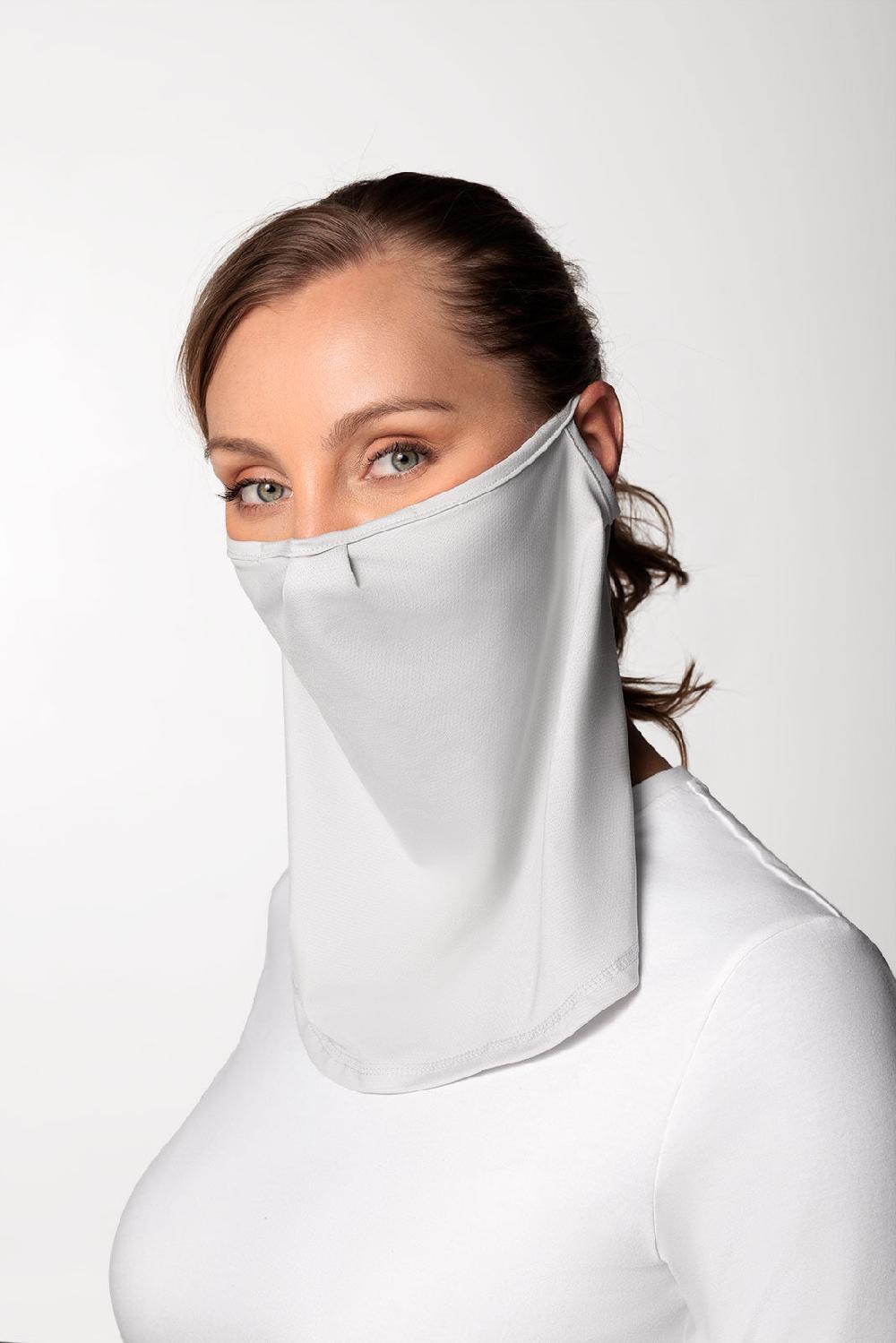 coolibar Crestone UV Face Mask | Sleek Grey