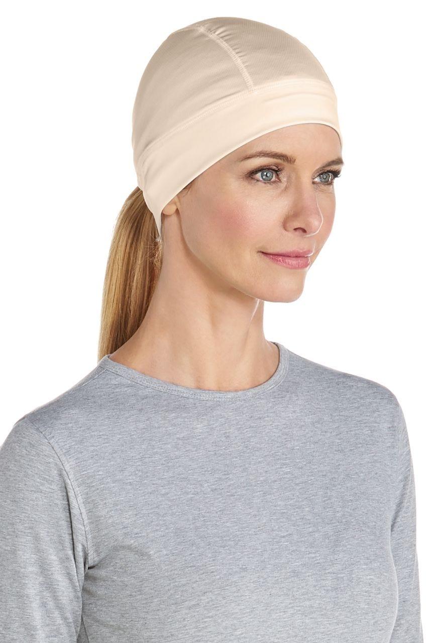 Coolibar Hubbard UV Skull Cap | Beige