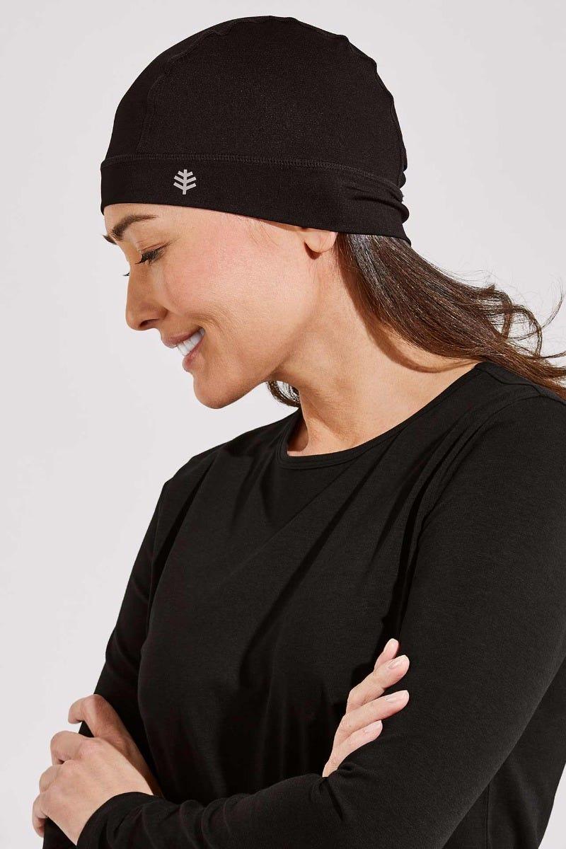Coolibar Hubbard UV Skull Cap | Black