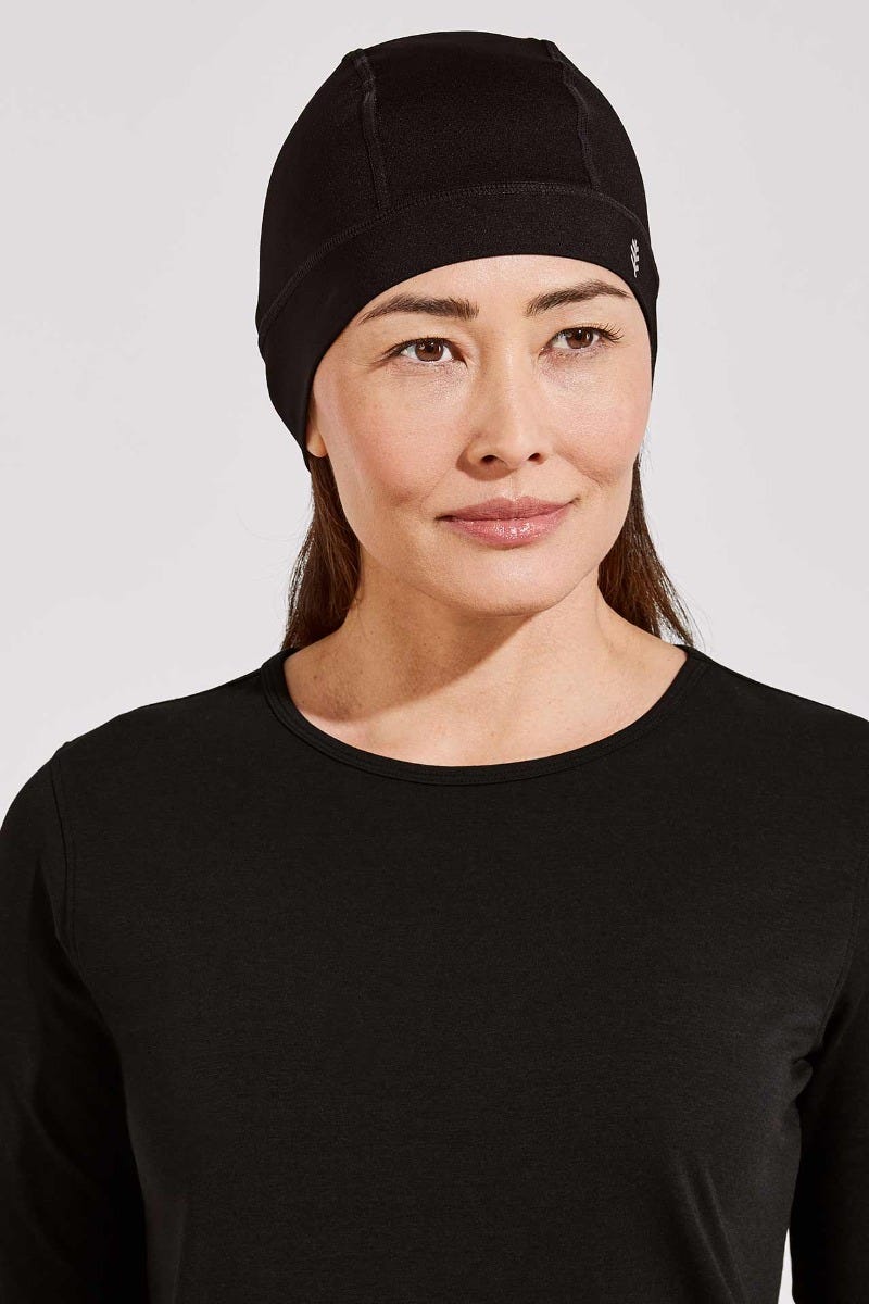 coolibar Hubbard UV Skull Cap | Black