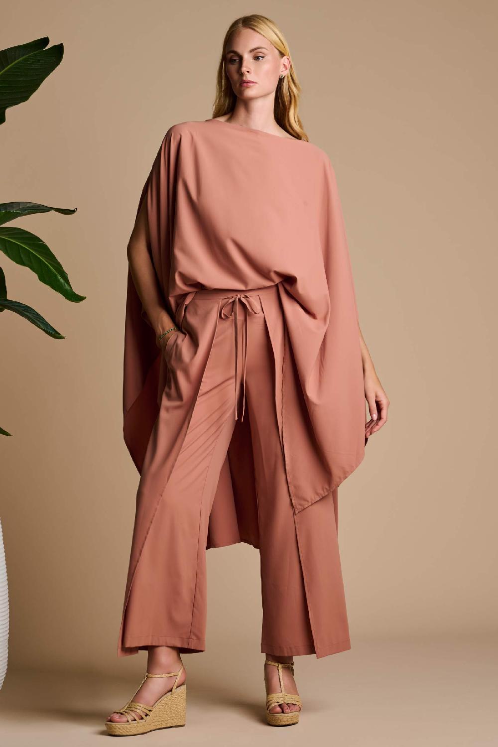 Coolibar Hydra Sun Poncho | Mocha Mousse