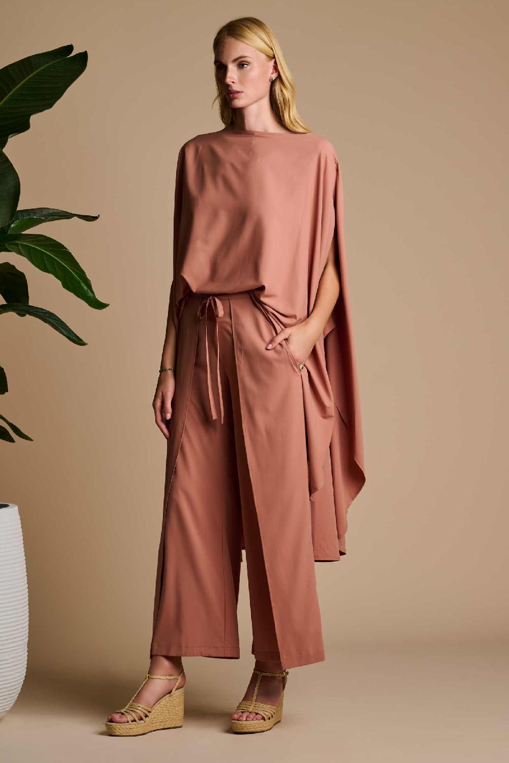 Coolibar Hydra Sun Poncho | Mocha Mousse