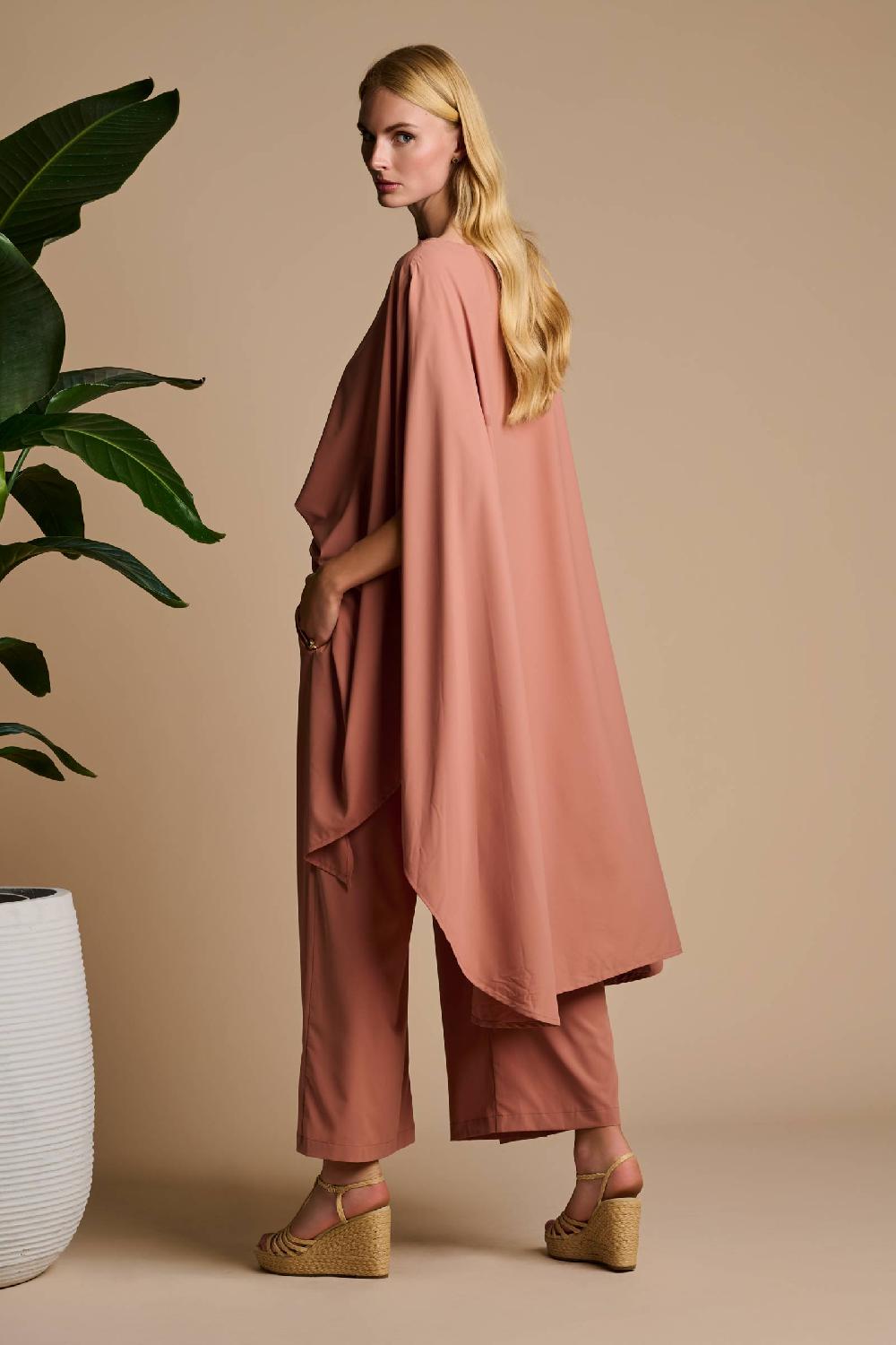 Coolibar Hydra Sun Poncho | Mocha Mousse