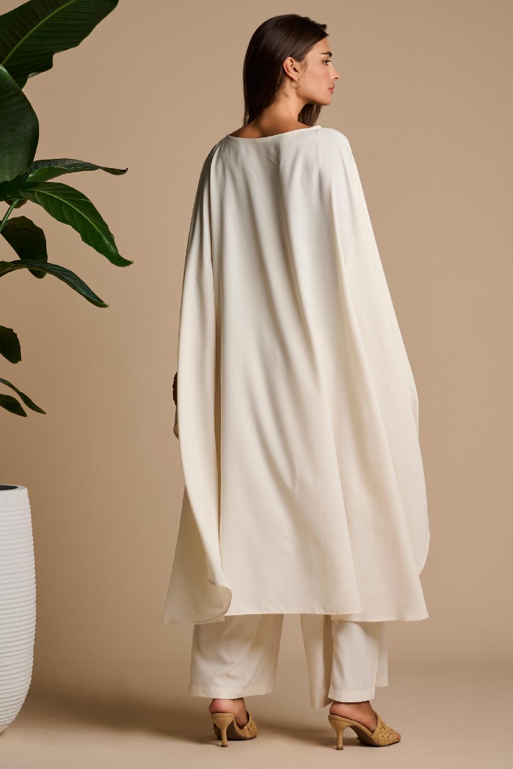 Coolibar Hydra Sun Poncho | Vanilla