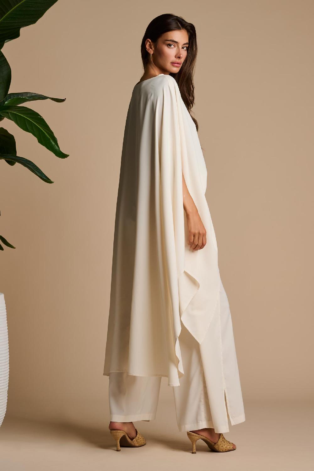 Coolibar Hydra Sun Poncho | Vanilla