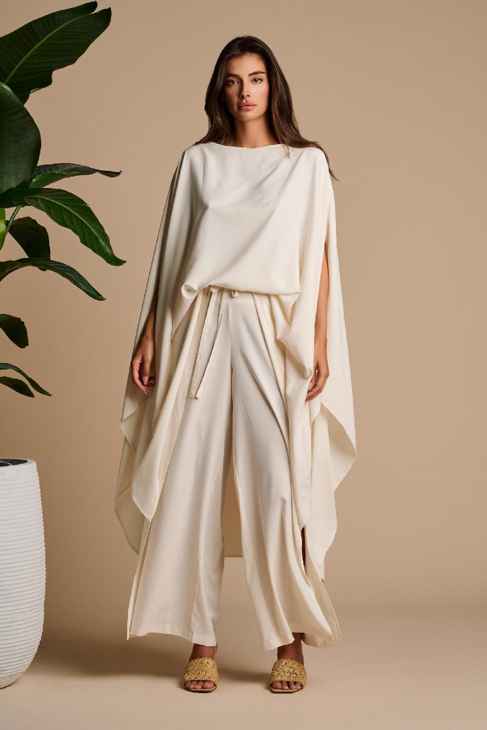 coolibar Hydra Sun Poncho | Vanilla