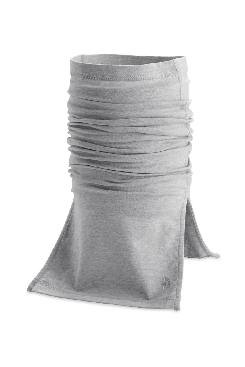 coolibar Key West Sun Neck Gaiter | Grey Heather