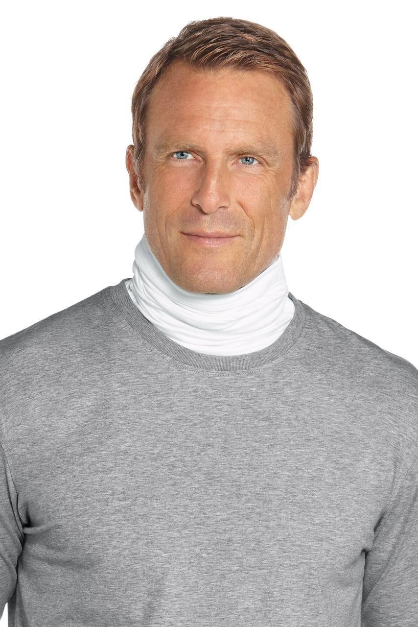 Coolibar Key West Sun Neck Gaiter | White