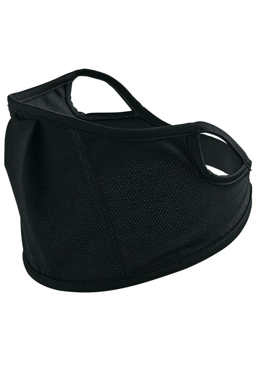 coolibar Kid's Blackburn Face Mask | Black