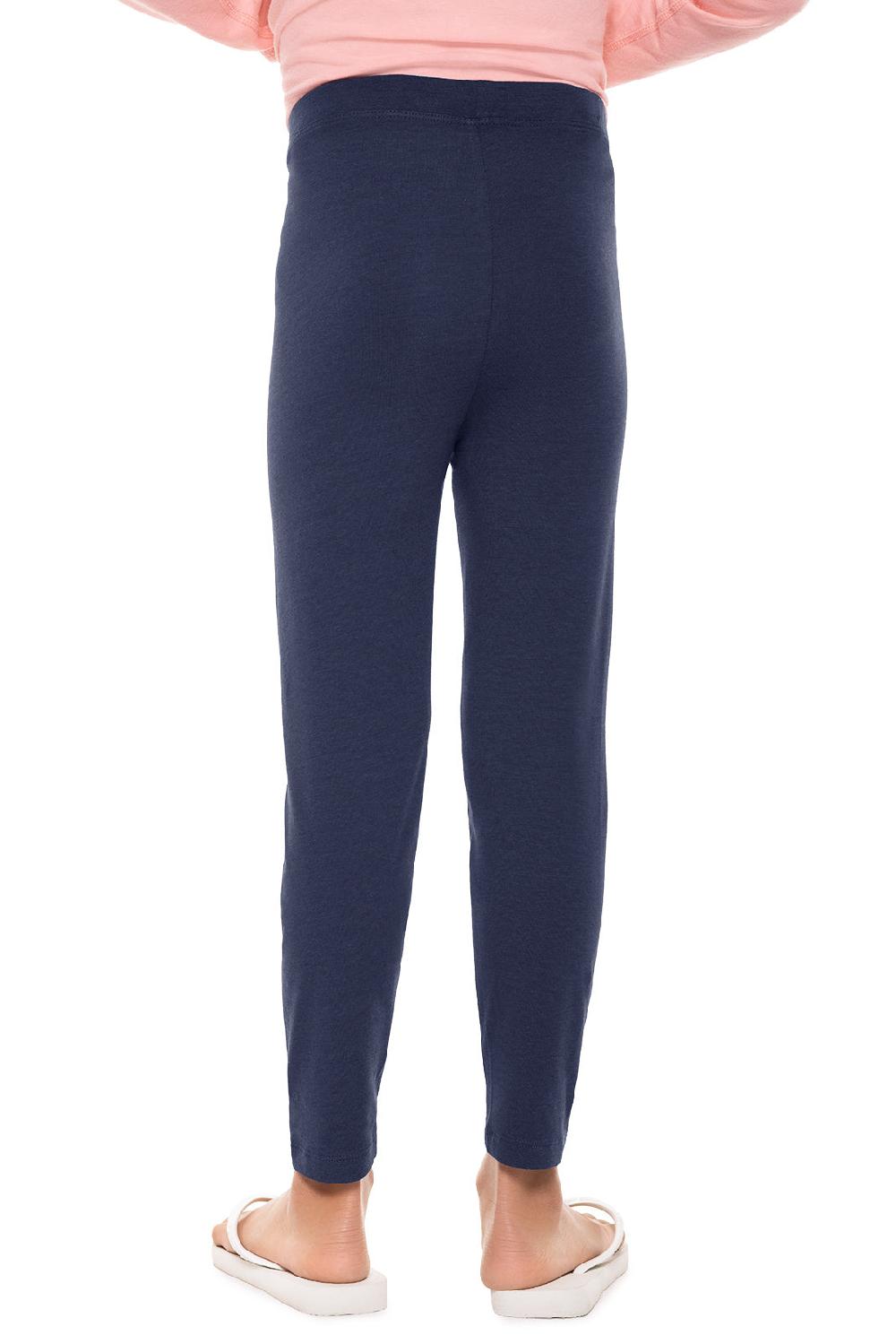 Coolibar Kid's Monterey Summer Leggings | Navy