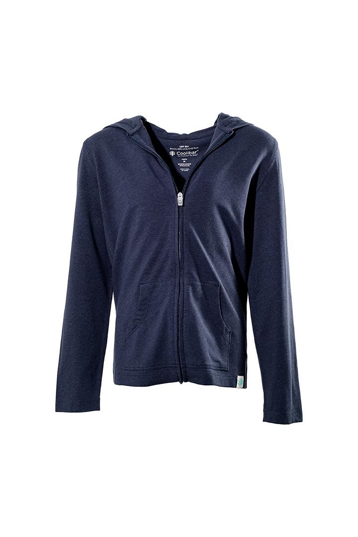 Coolibar Kid's Seaside Hoodie | Navy