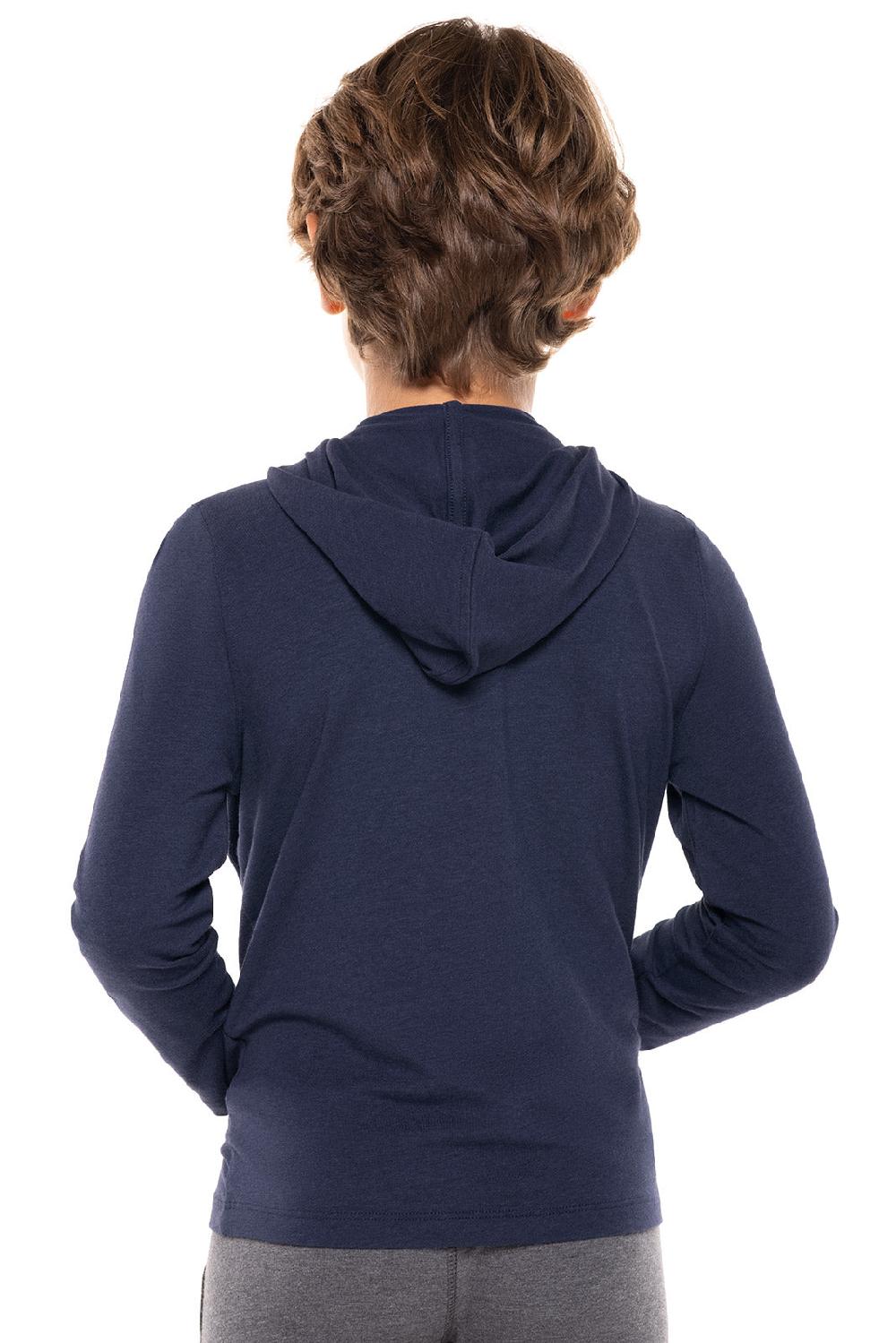 Coolibar Kid's Seaside Hoodie | Navy