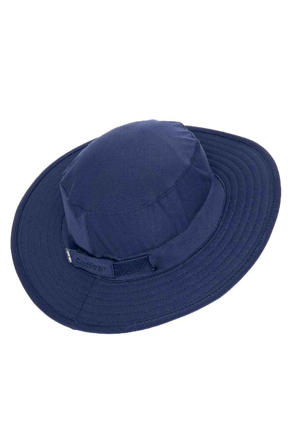Coolibar Kid's Surfs Up Bucket Hat | Navy