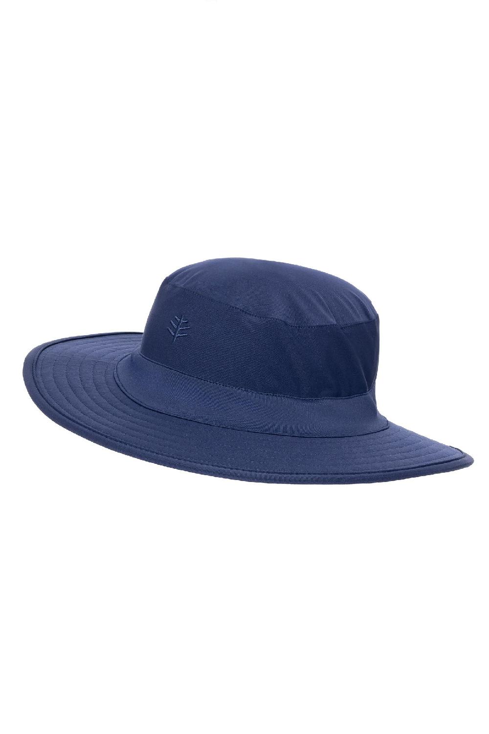 coolibar Kid's Surfs Up Bucket Hat | Navy