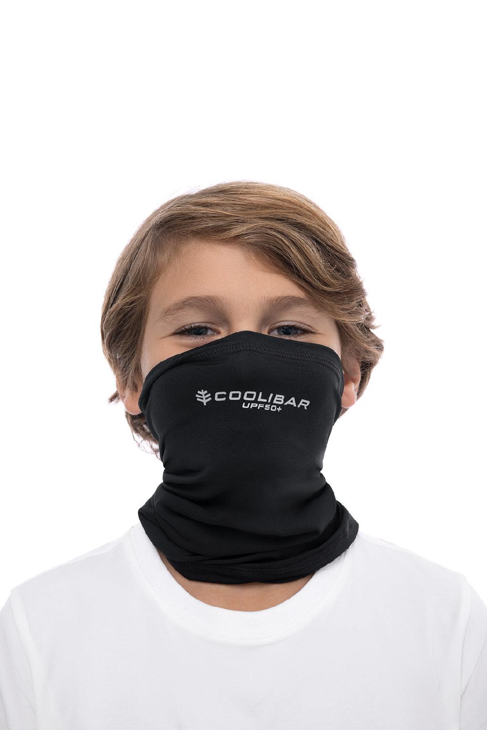 Coolibar Kid's Virasana Performance Gaiter | Black