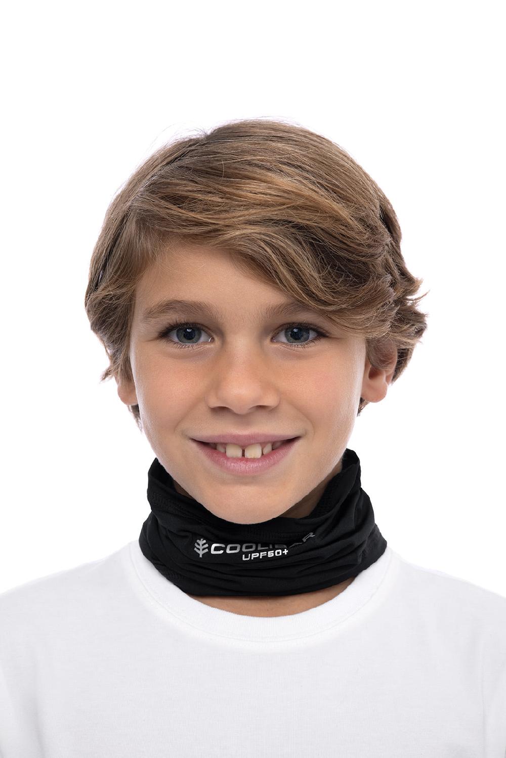 Coolibar Kid's Virasana Performance Gaiter | Black
