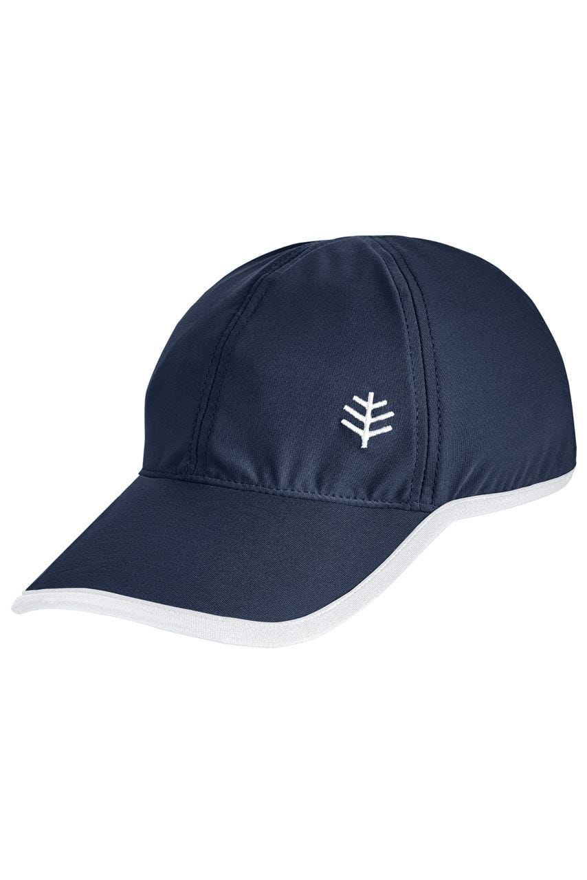 coolibar Kid's Wave Rider Sport Cap | Navy