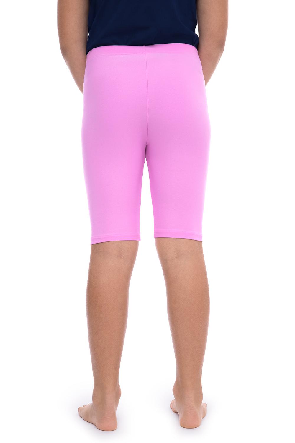 Coolibar Kid's Wave Swim Shorts | Tropical Orchid