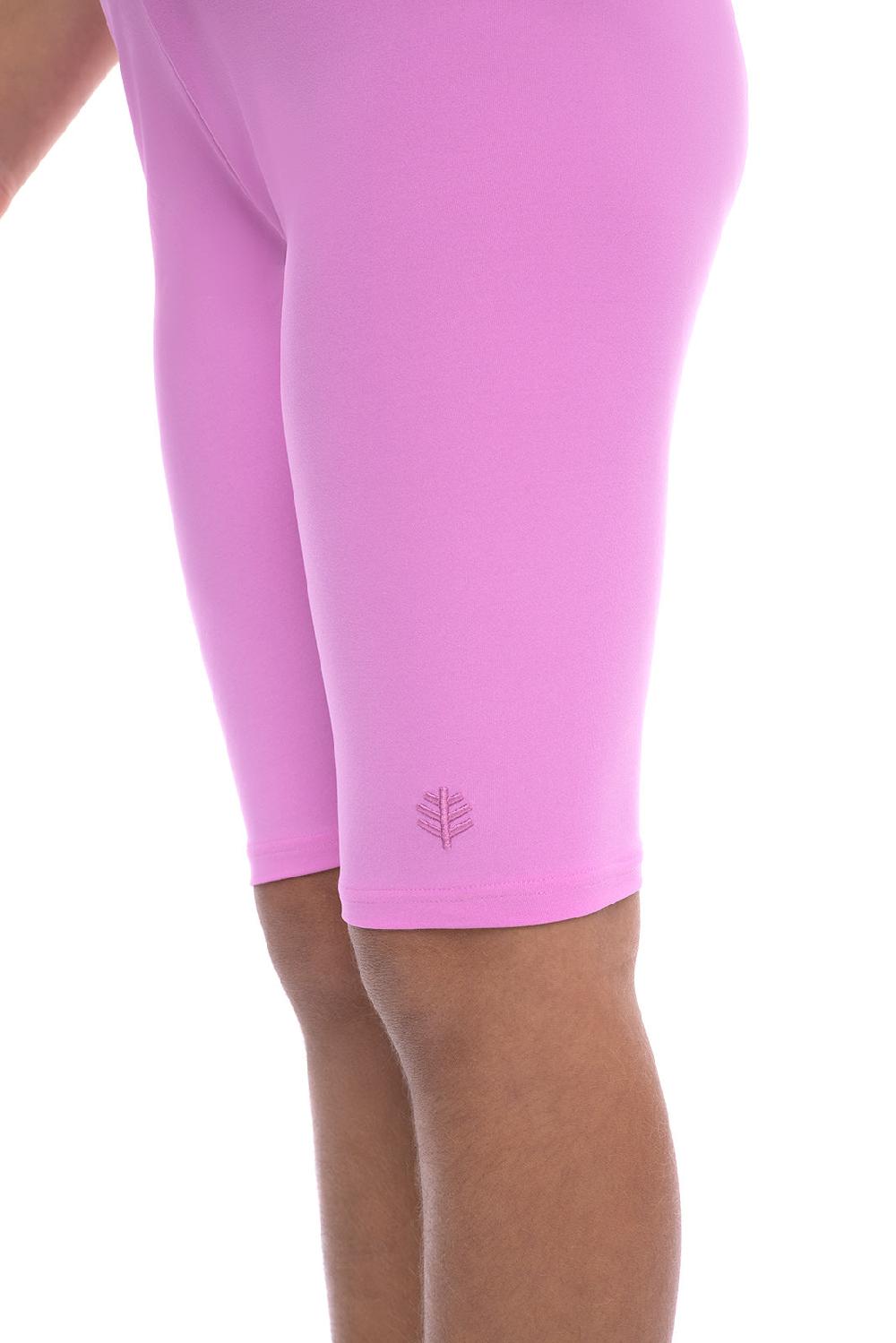 Coolibar Kid's Wave Swim Shorts | Tropical Orchid