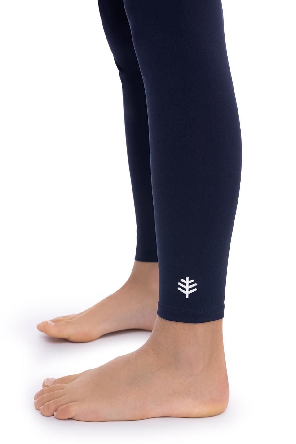 Coolibar Kid's Wave Swim Tights | Navy
