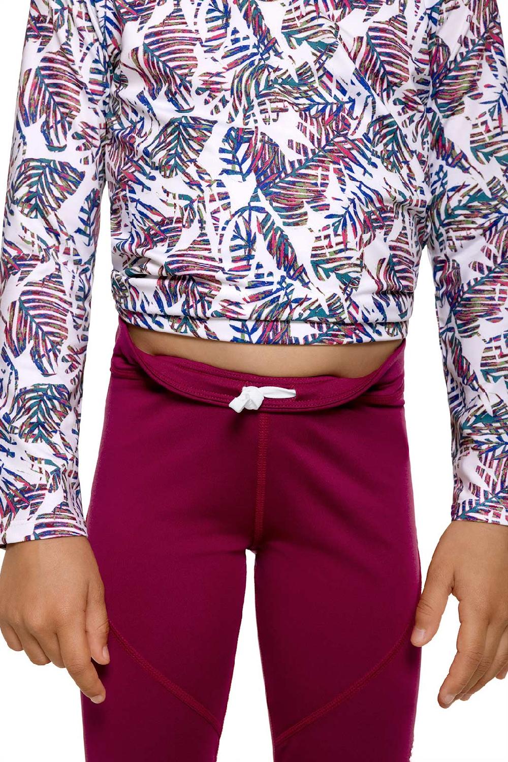 Coolibar Kids Wave Swim Shorts | Red Crush