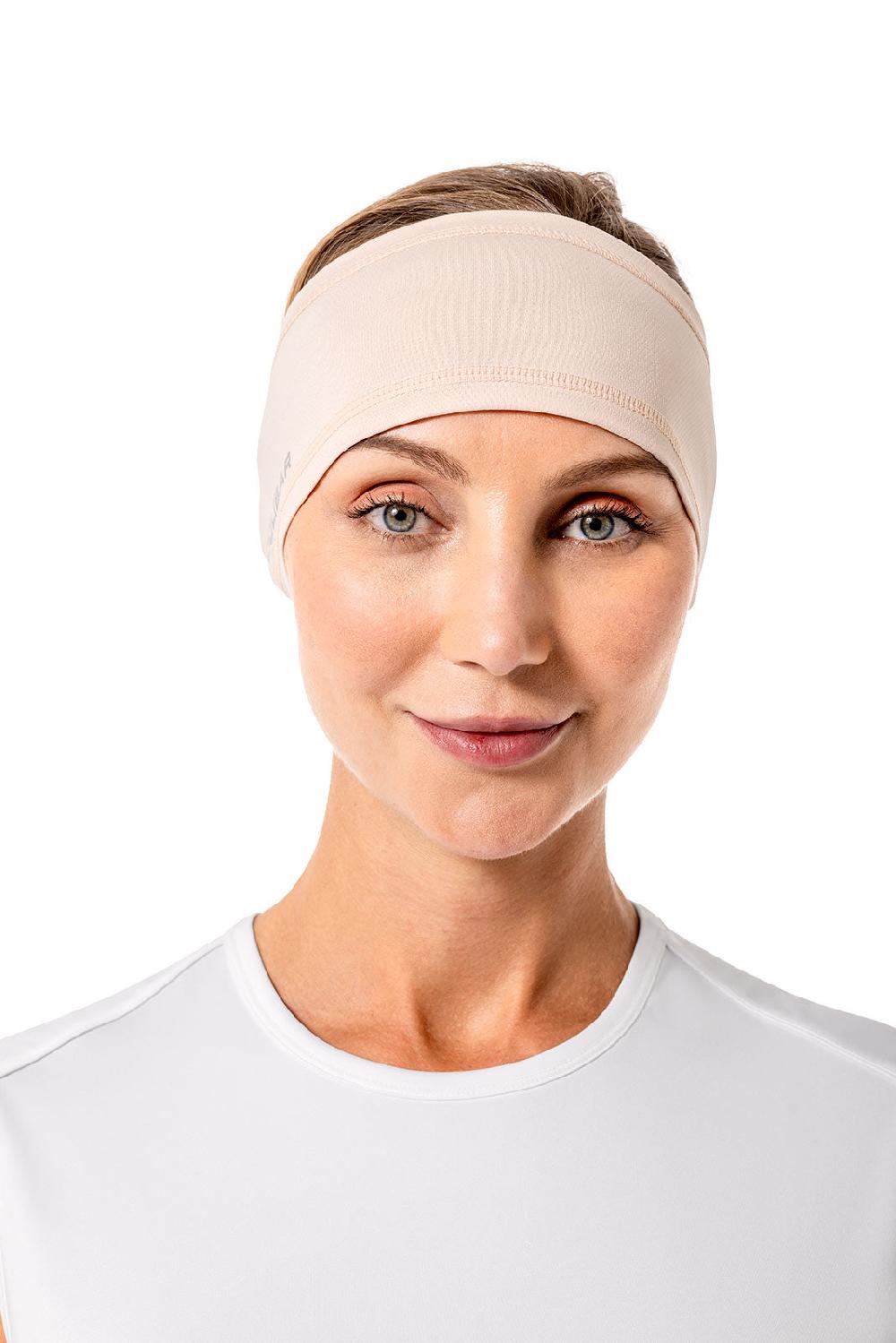 Coolibar MaxShield Headband | Beige