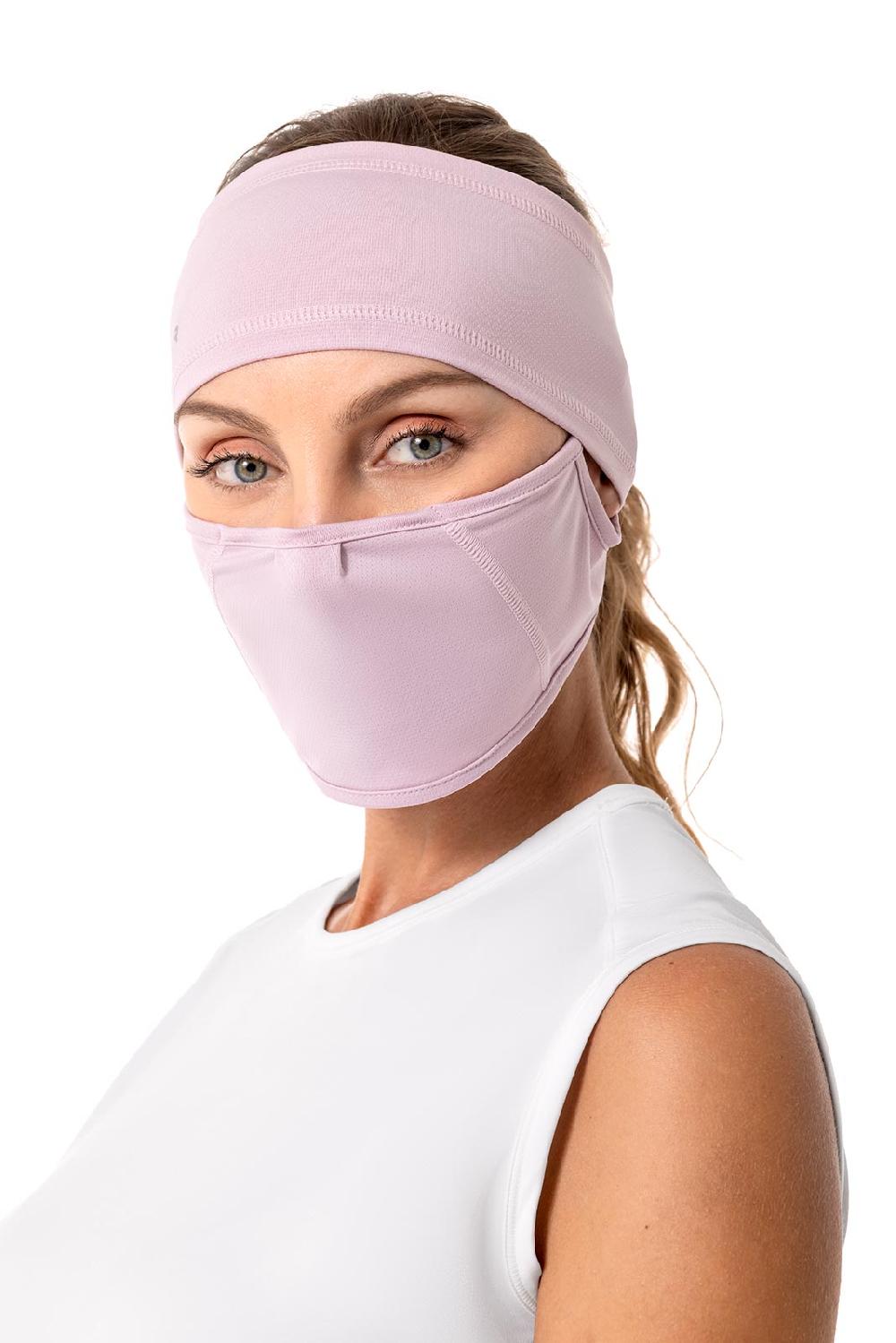 Coolibar MaxShield Headband | Dusty Mauve