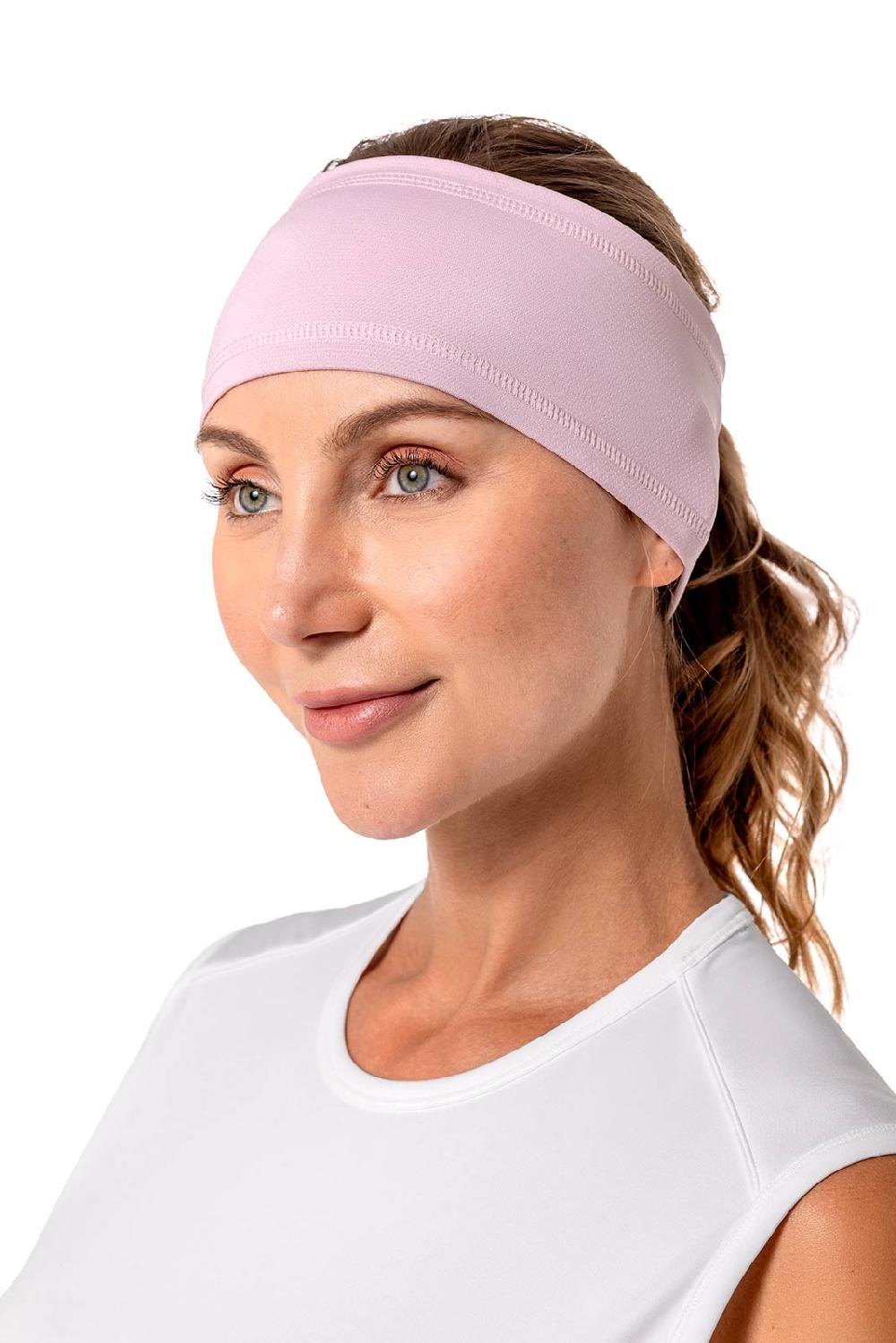 Coolibar MaxShield Headband | Dusty Mauve