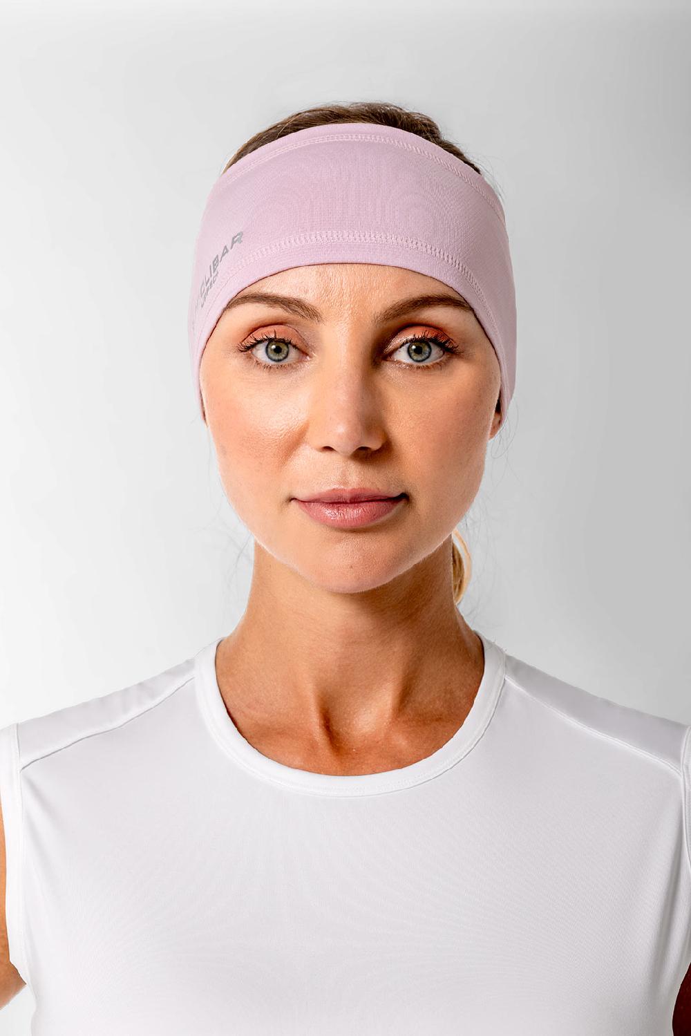 coolibar MaxShield Headband | Dusty Mauve