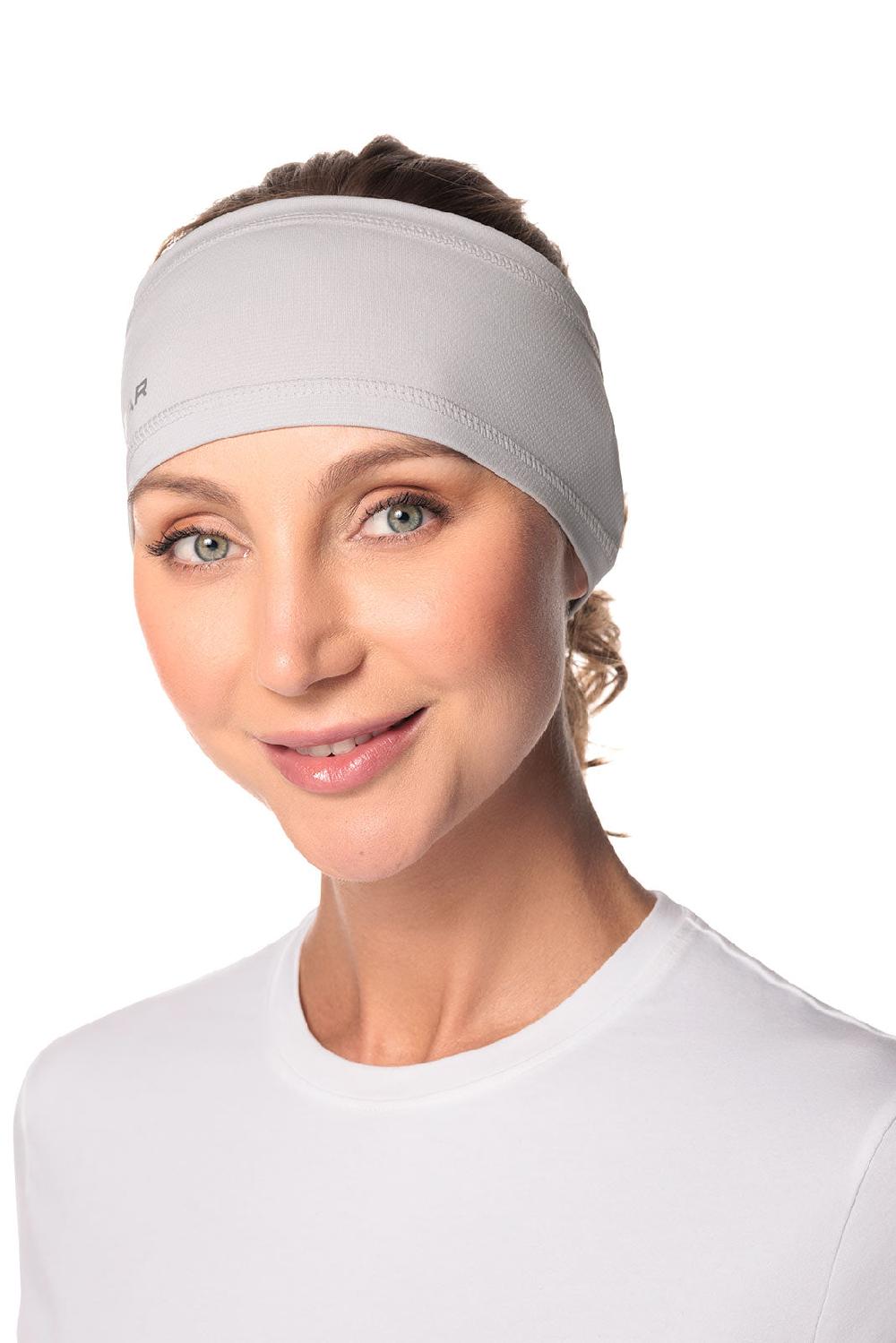 Coolibar MaxShield Headband | Sleek Grey