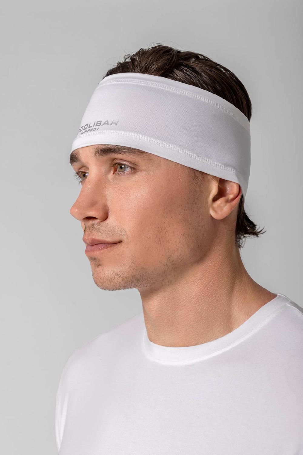 Coolibar MaxShield Headband | White