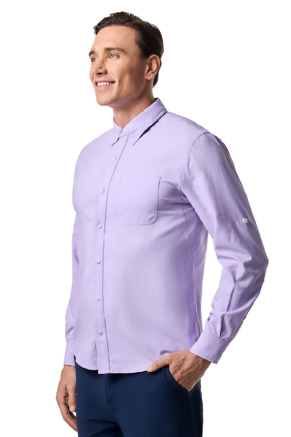 Coolibar Men's Aricia Sun Shirt | Lavendula