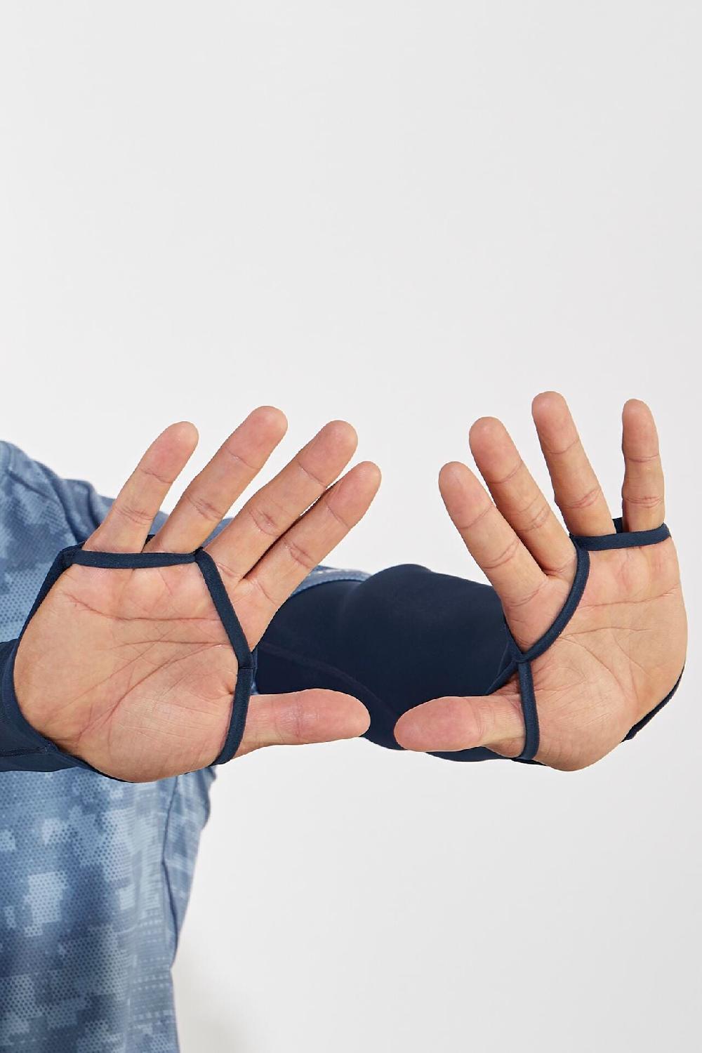 Coolibar Men's Backspin Performance Sleeves | Navy