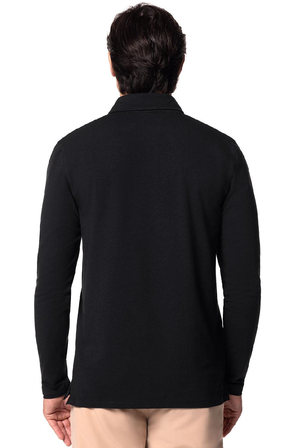 Coolibar Men's Bal Harbour Polo | Black