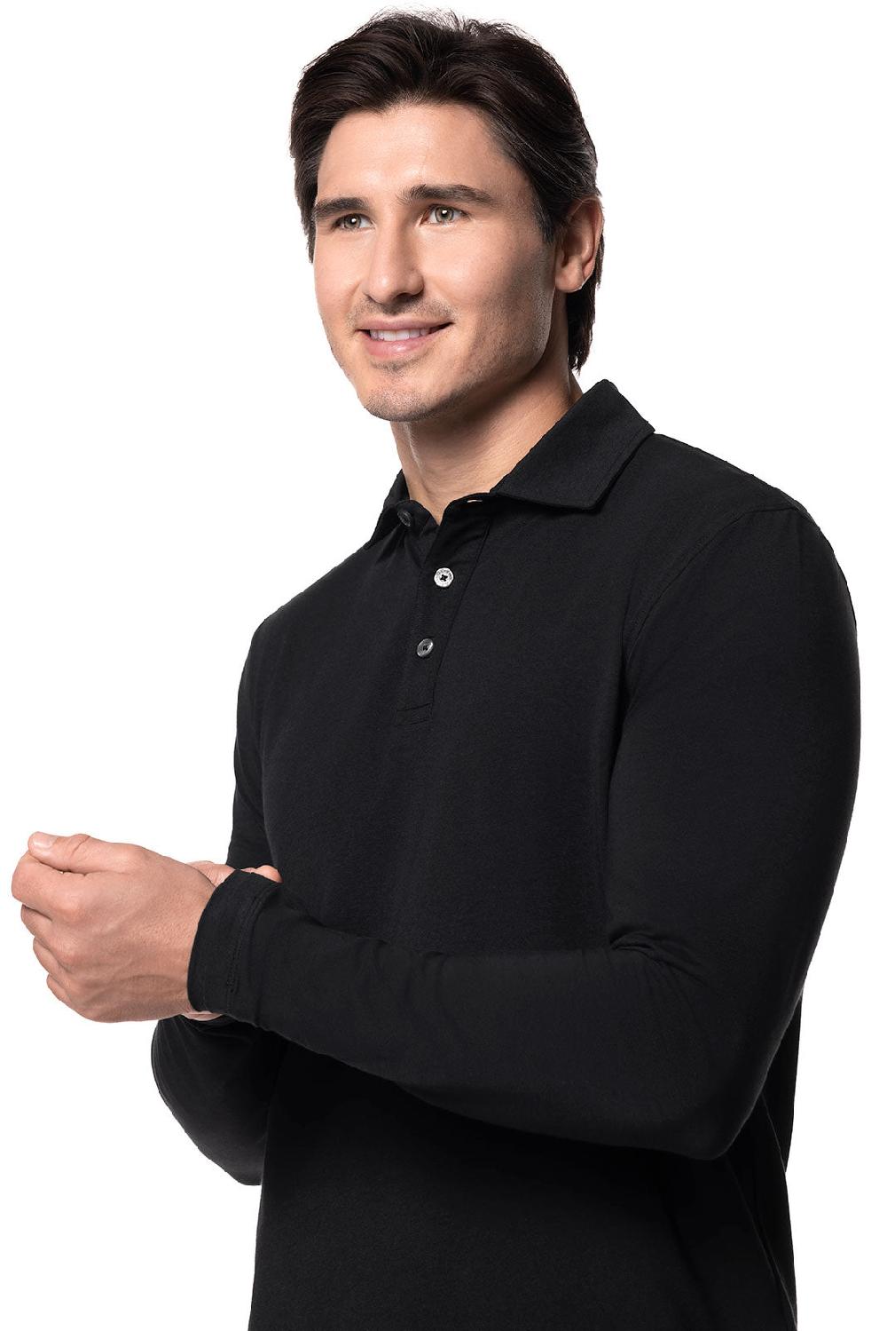 Coolibar Men's Bal Harbour Polo | Black