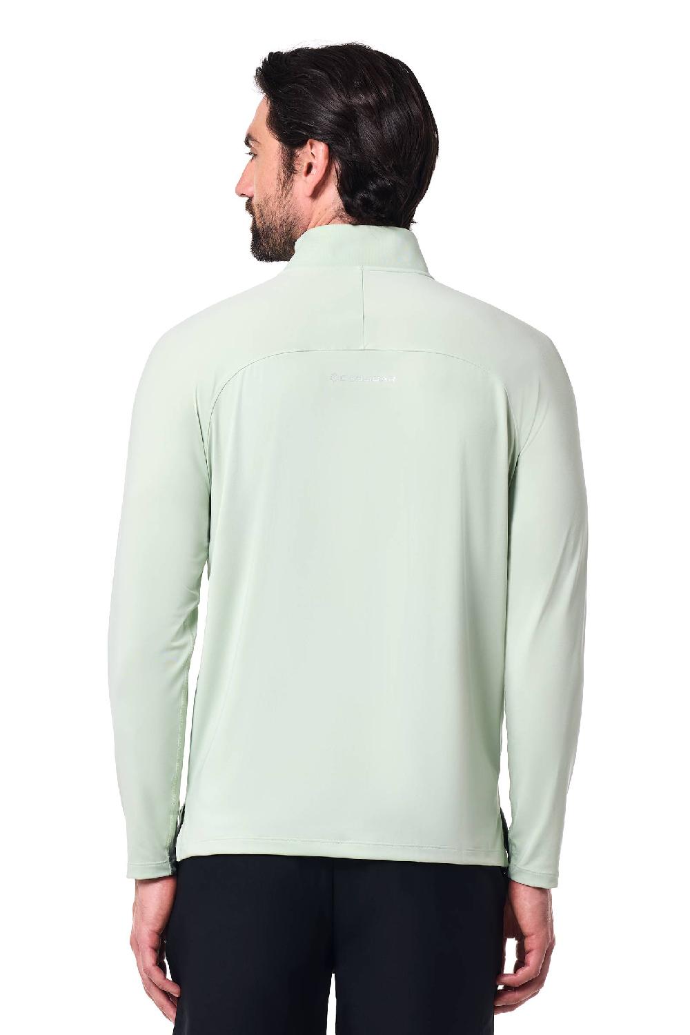 Coolibar Men's Fairway Golf Pullover | Seedling
