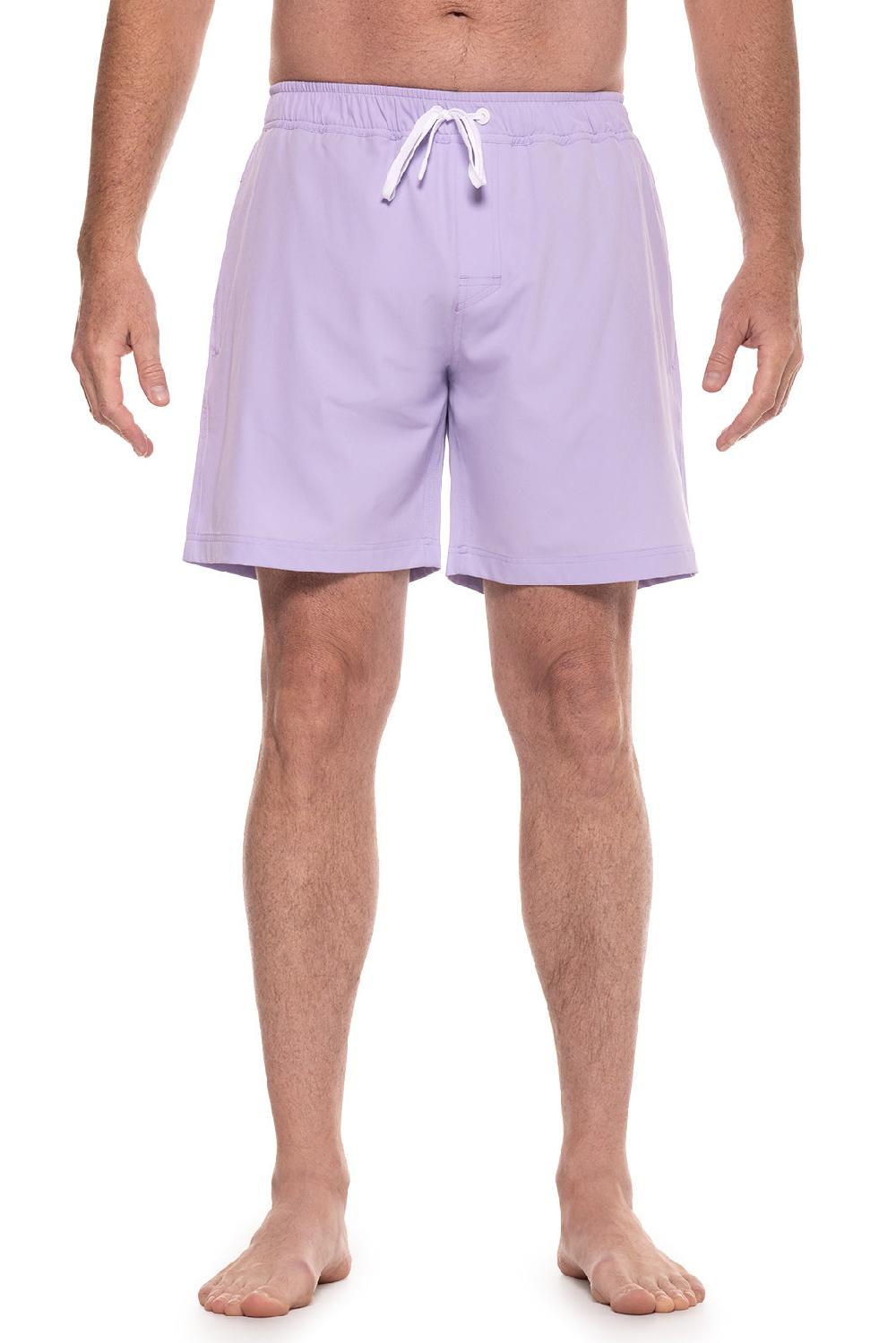 coolibar Men's Kahuna Swimming Shorts | Lavendula