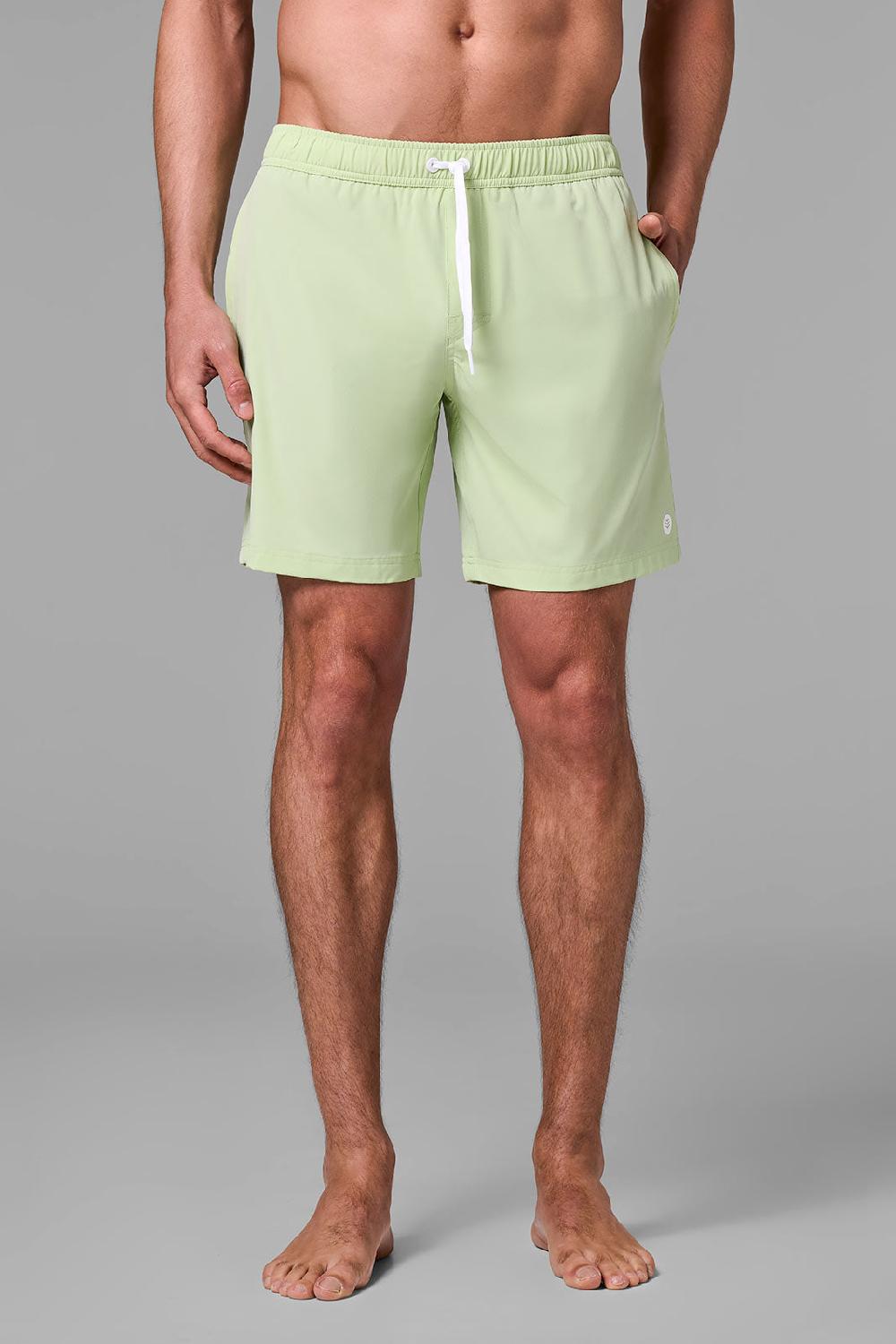 coolibar Men's Kahuna Swimming Shorts | Seedling