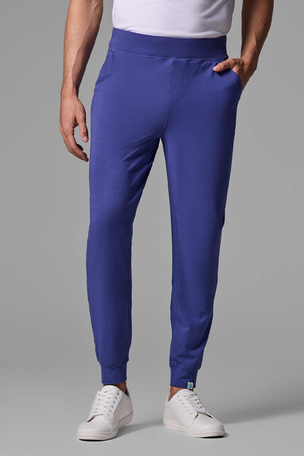 coolibar Men's LumaLeo Jogger Pants | Future Dusk