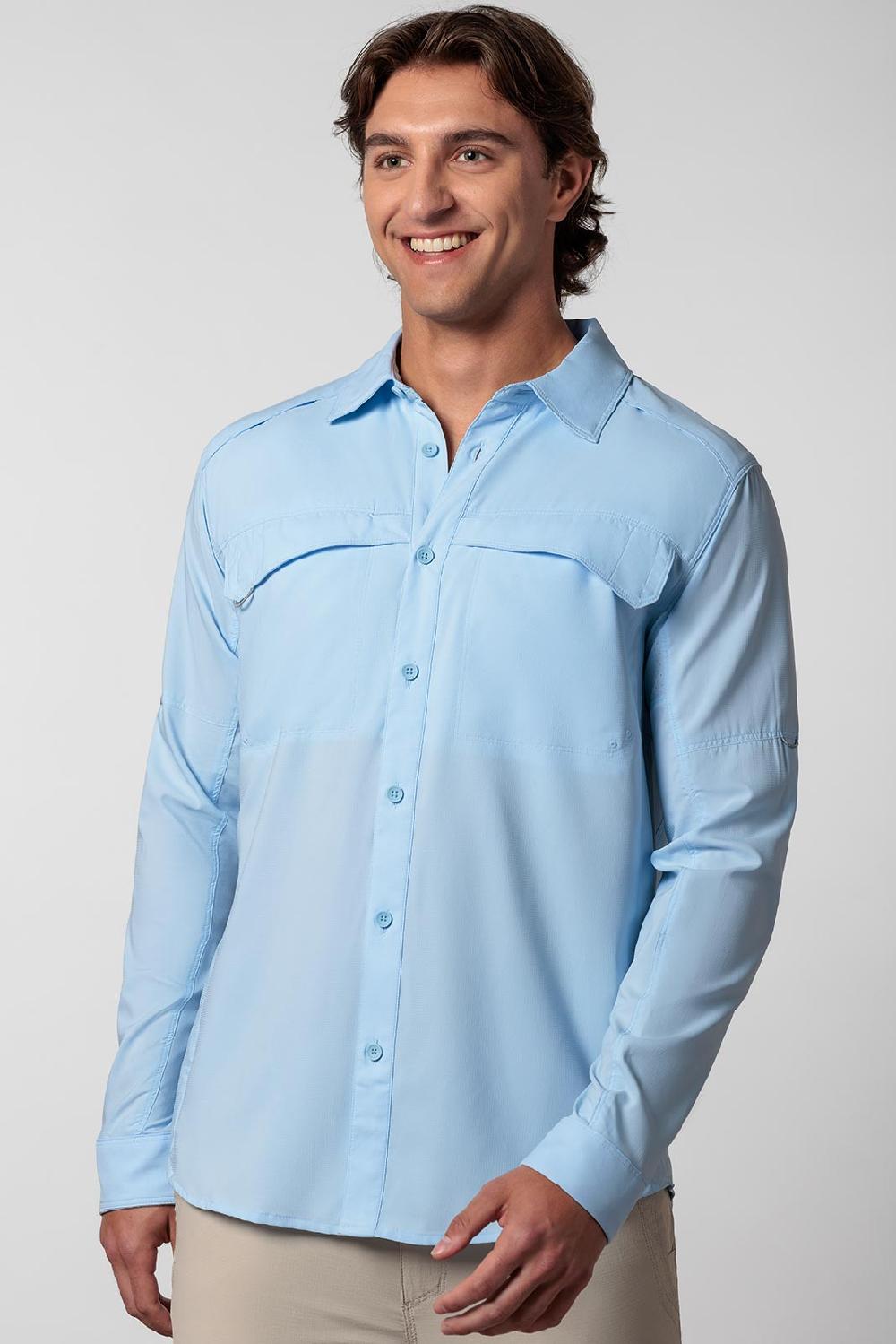 coolibar Men's Nassau Fishing Shirt | Skyride