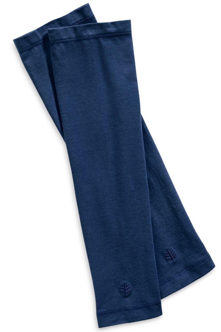 Coolibar Men's Navagio Sun Sleeves | Navy