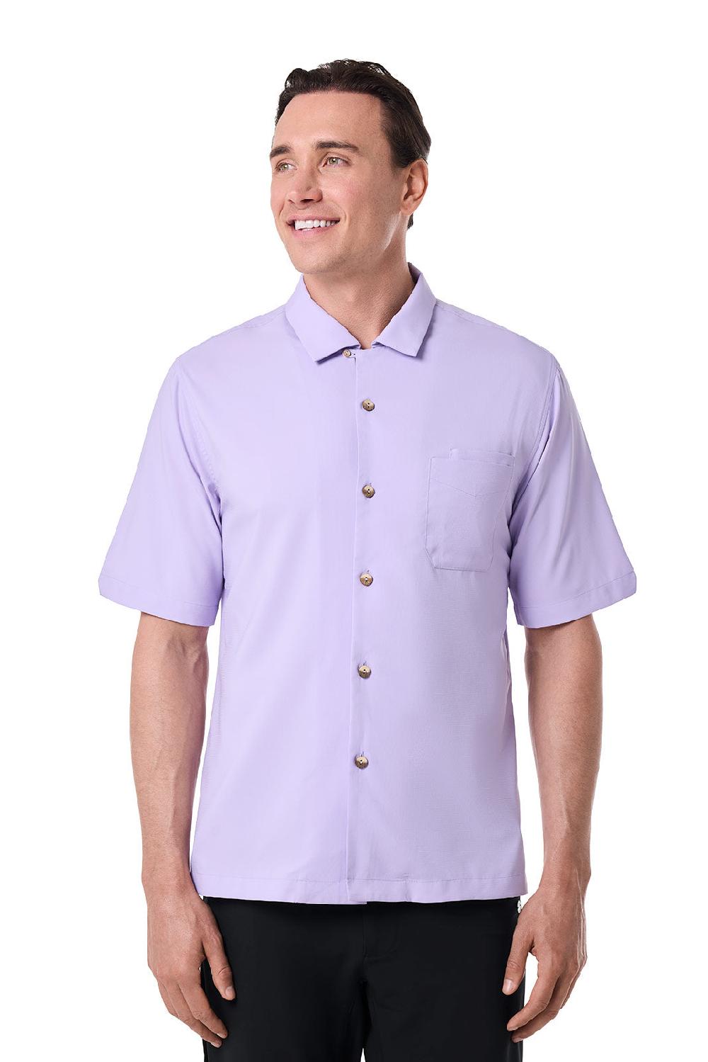 Coolibar Men's Safari Camp Shirt | Lavendula